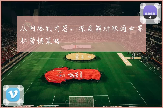 从网络到内容,深度解析联通世界杯营销策略