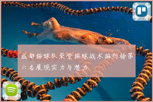 成都排球队荣登排球战术排行榜第六名展现实力与潜力