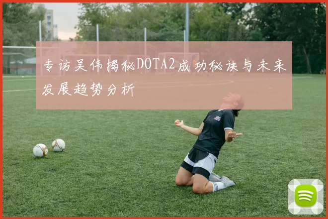 专访吴伟揭秘DOTA2成功秘诀与未来发展趋势分析